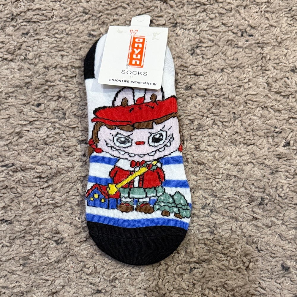Labubu Christmas ankle socks